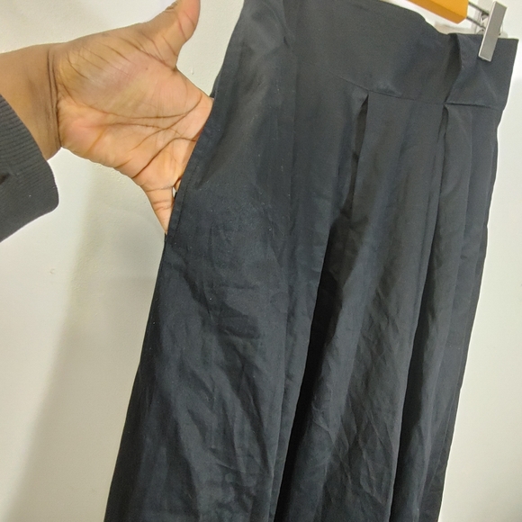 ..Garb.. Black Box Pleated Maxi Skirt Size 12 - Picture 4 of 6